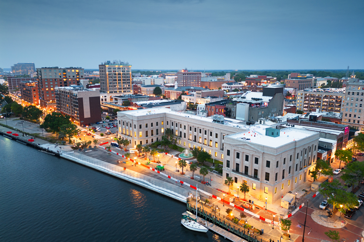 Panoramic Image of Wilmington, NC